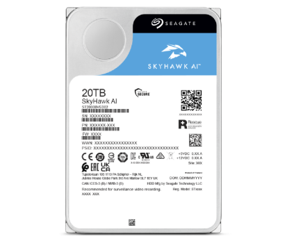Dysk wewnętrzny Seagate SkyHawkAI 16TB 512MB 7200obr.